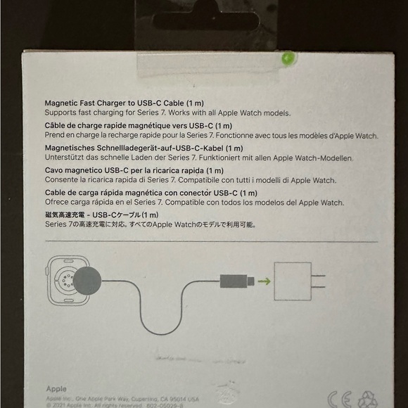 Apple Magnetic Fast Charger to USB-C. 1m cable. - Picture 2 of 2